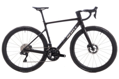 USED 2025 Scott Addict 10 Small Carbon Endurance Road Bike Shimano Dura-Ace Di2 2x12 speed Disc Black