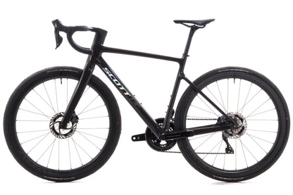 USED 2025 Scott Addict 10 Small Carbon Endurance Road Bike Shimano Dura-Ace Di2 2x12 speed Disc Black