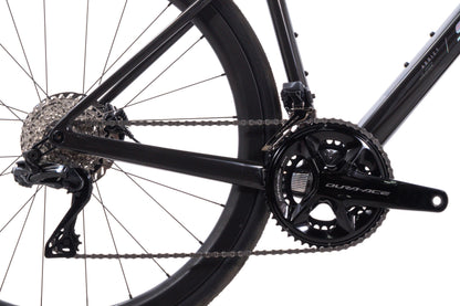 USED 2025 Scott Addict 10 Small Carbon Endurance Road Bike Shimano Dura-Ace Di2 2x12 speed Disc Black