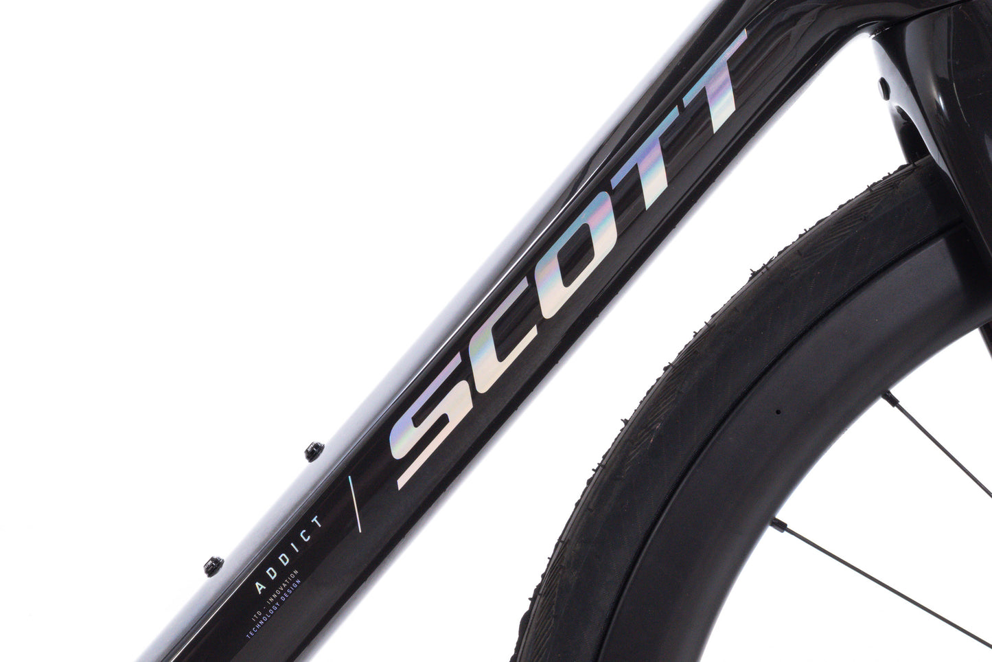 USED 2025 Scott Addict 10 Small Carbon Endurance Road Bike Shimano Dura-Ace Di2 2x12 speed Disc Black