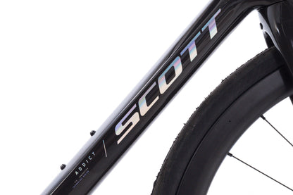 USED 2025 Scott Addict 10 Small Carbon Endurance Road Bike Shimano Dura-Ace Di2 2x12 speed Disc Black