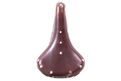 USED Brooks England B17 Classic Leather Saddle Antique Brown Steel Rails