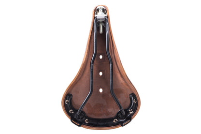 USED Brooks England B17 Classic Leather Saddle Antique Brown Steel Rails