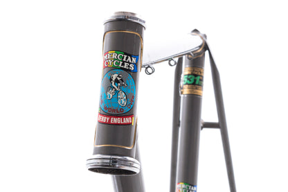 USED Vintage Mercian 53cm Reynolds 531 Lugged Steel Road Bike Frame Campagnolo Dropouts Derby England