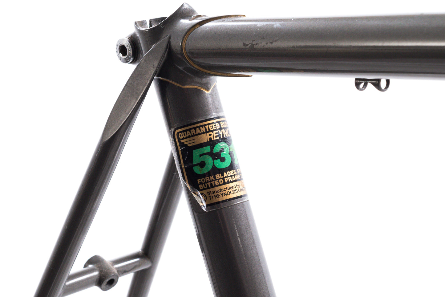 USED Vintage Mercian 53cm Reynolds 531 Lugged Steel Road Bike Frame Campagnolo Dropouts Derby England
