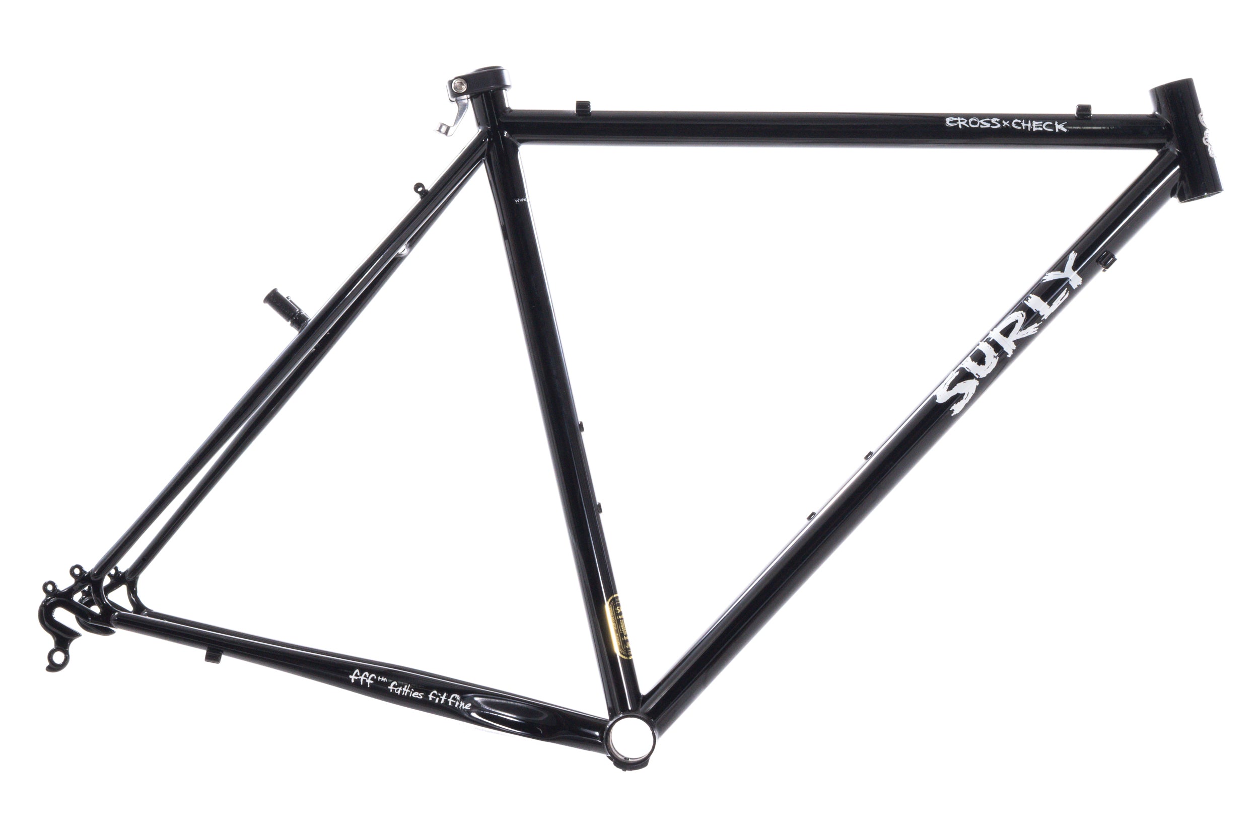 SURLY cross check サイズ54 フレームセット NEW (old stock/out of box) Surly Cross Check Frame 50cm Black Steel Ca