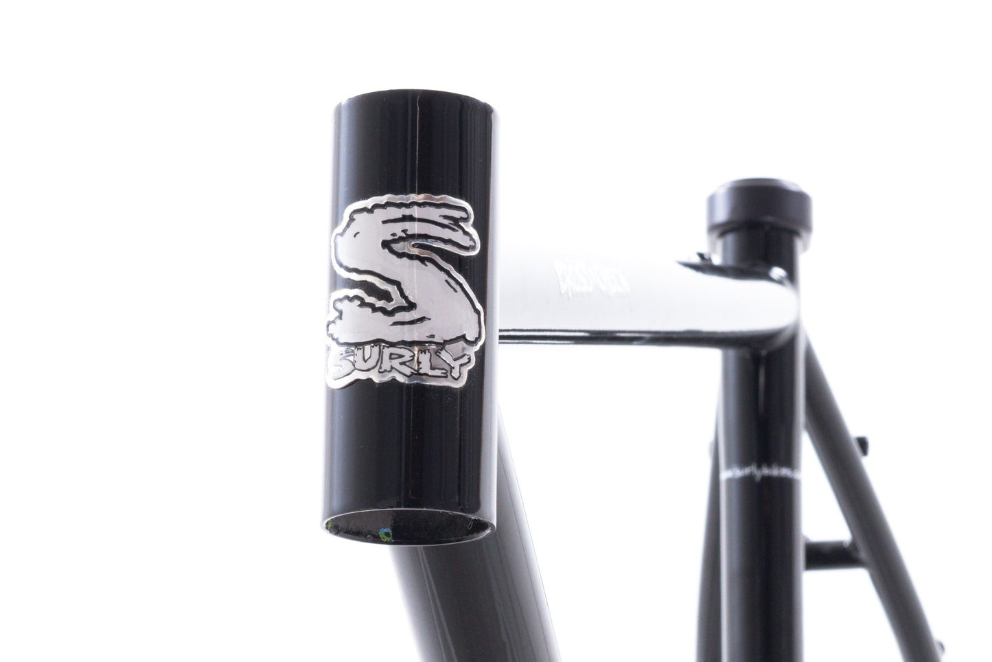 NEW (old stock/out of box) Surly Cross Check Frame 50cm Black Steel Cantilever Cyclocross