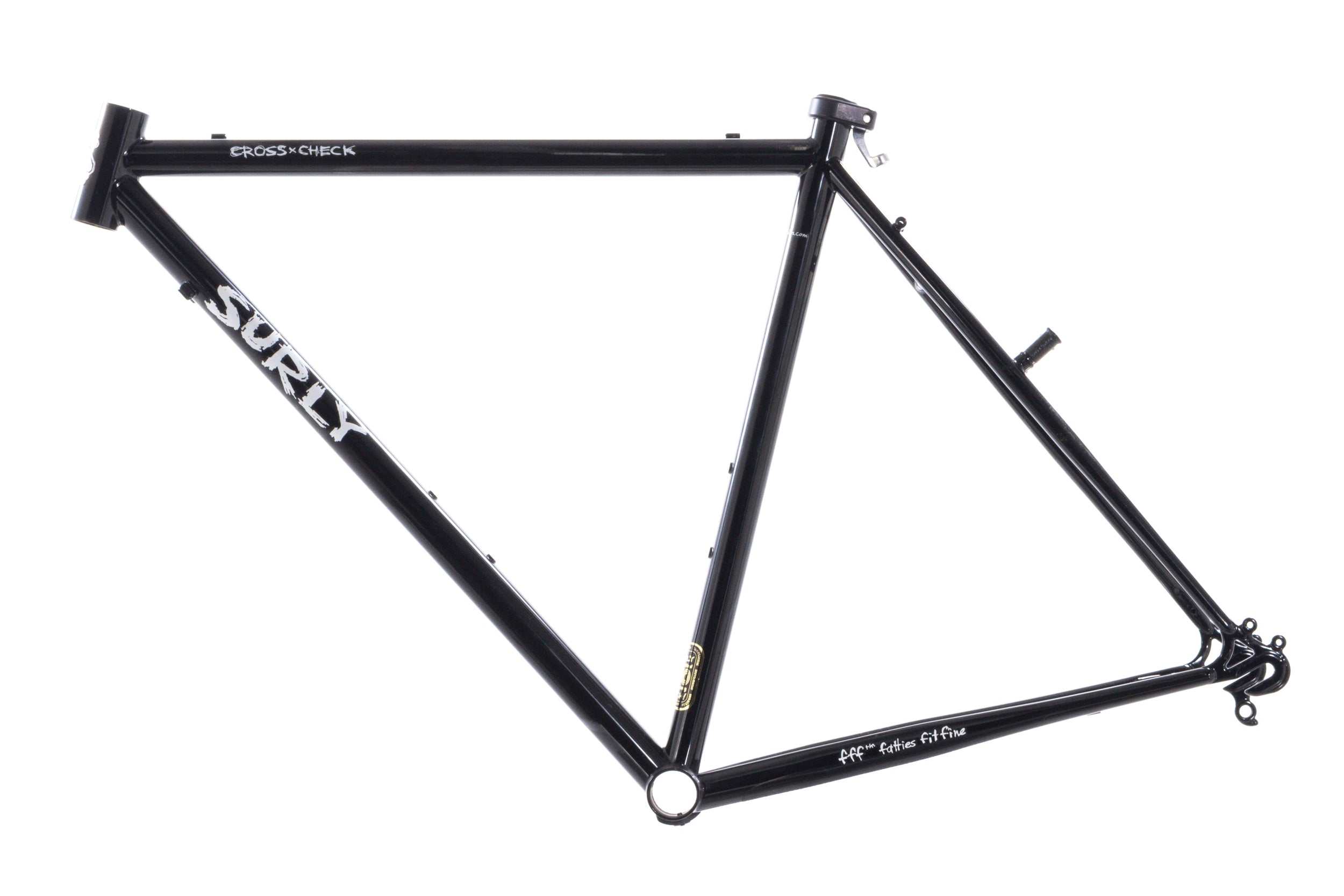 NEW (old stock/out of box) Surly Cross Check Frame 50cm Black Steel Ca