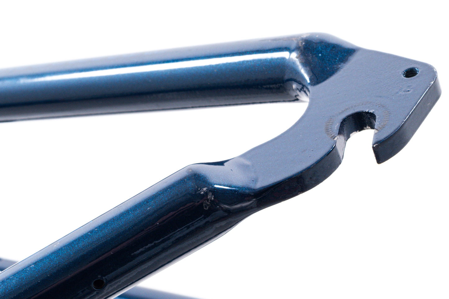 USED Vintage Cannondale Small Aluminum 26" Mountain Bike Frame Blue Made in USA