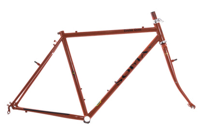 USED Soma Double Cross 52cm Canti Frameset Reynolds 631 Steel Cyclocross Gravel Rim Brake Orange