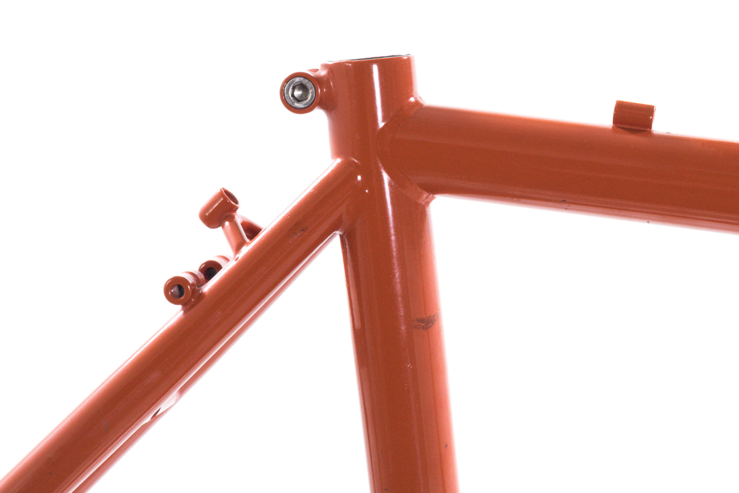 USED Soma Double Cross 52cm Canti Frameset Reynolds 631 Steel Cyclocross Gravel Rim Brake Orange
