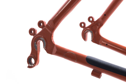 USED Soma Double Cross 52cm Canti Frameset Reynolds 631 Steel Cyclocross Gravel Rim Brake Orange
