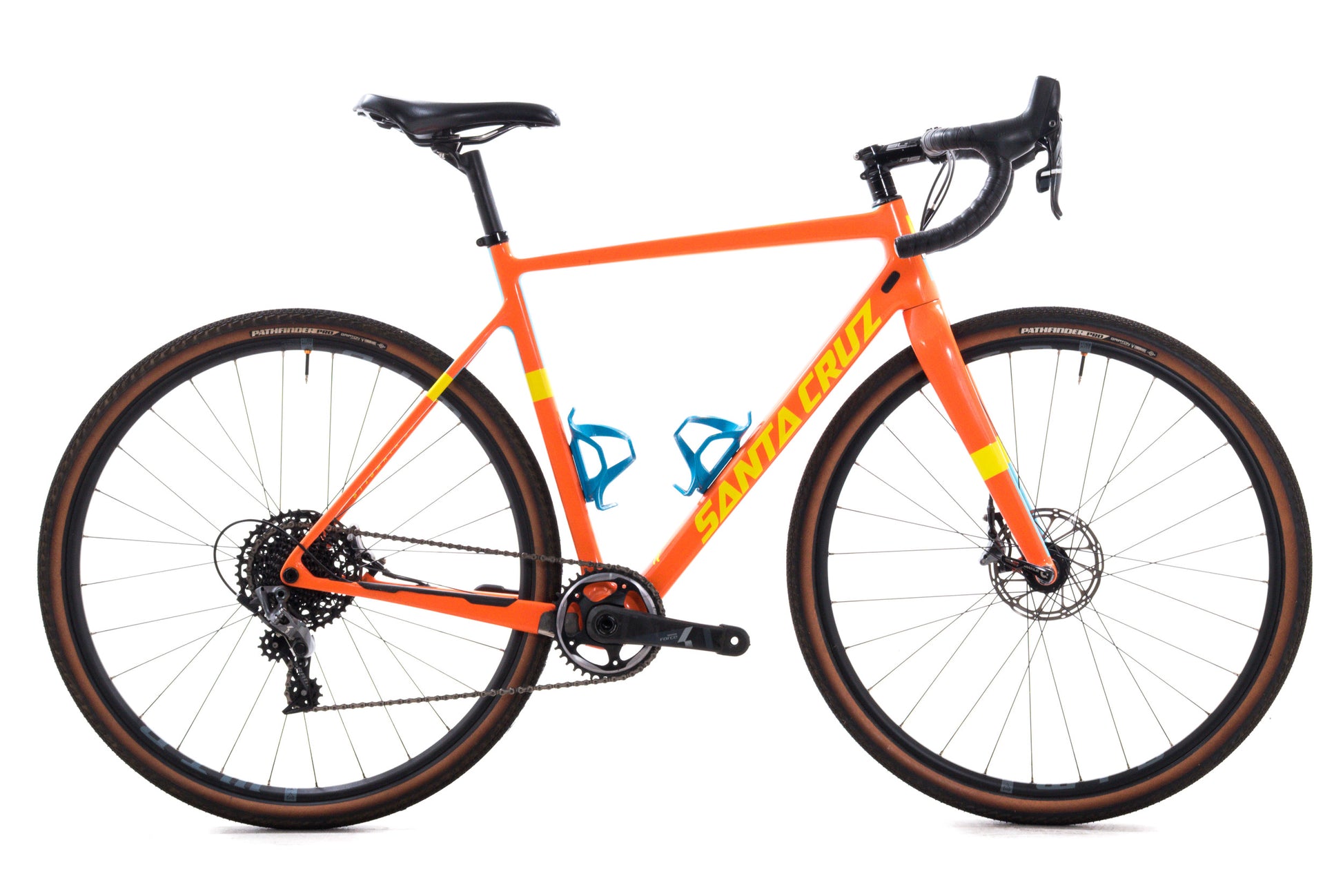 USED 2016 Santa Cruz Stigmata 54cm Carbon CX/Gravel Bike SRAM Force 1x11 Orange 700C