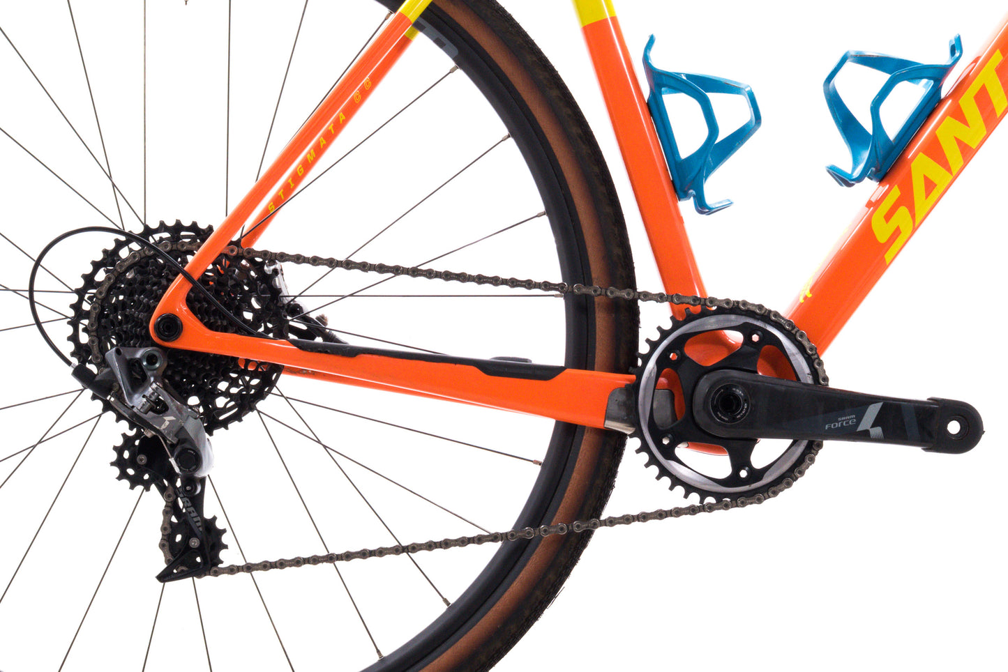 USED 2016 Santa Cruz Stigmata 54cm Carbon CX/Gravel Bike SRAM Force 1x11 Orange 700C