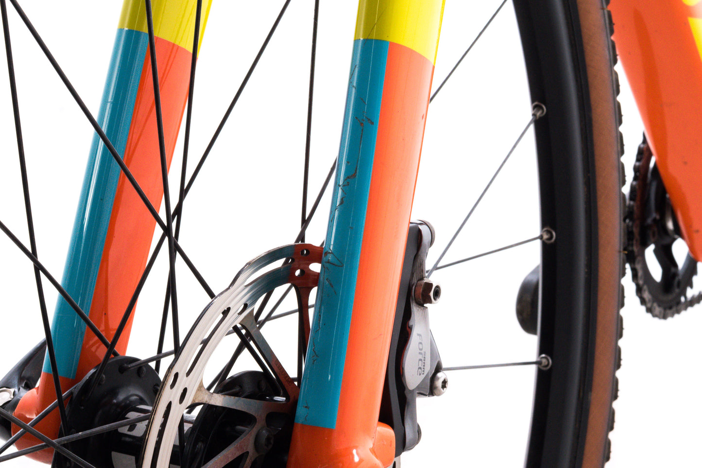 USED 2016 Santa Cruz Stigmata 54cm Carbon CX/Gravel Bike SRAM Force 1x11 Orange 700C