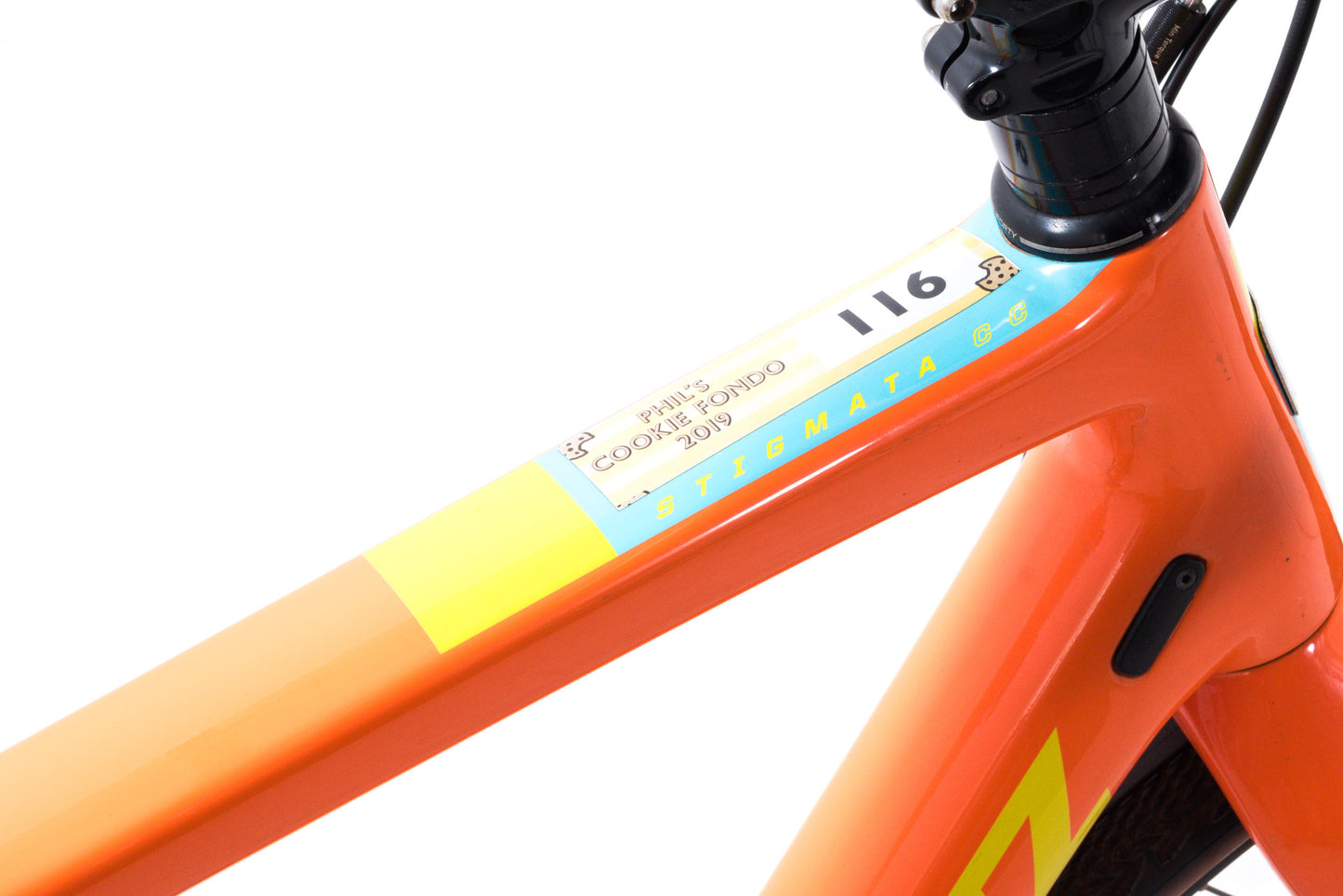 USED 2016 Santa Cruz Stigmata 54cm Carbon CX/Gravel Bike SRAM Force 1x11 Orange 700C