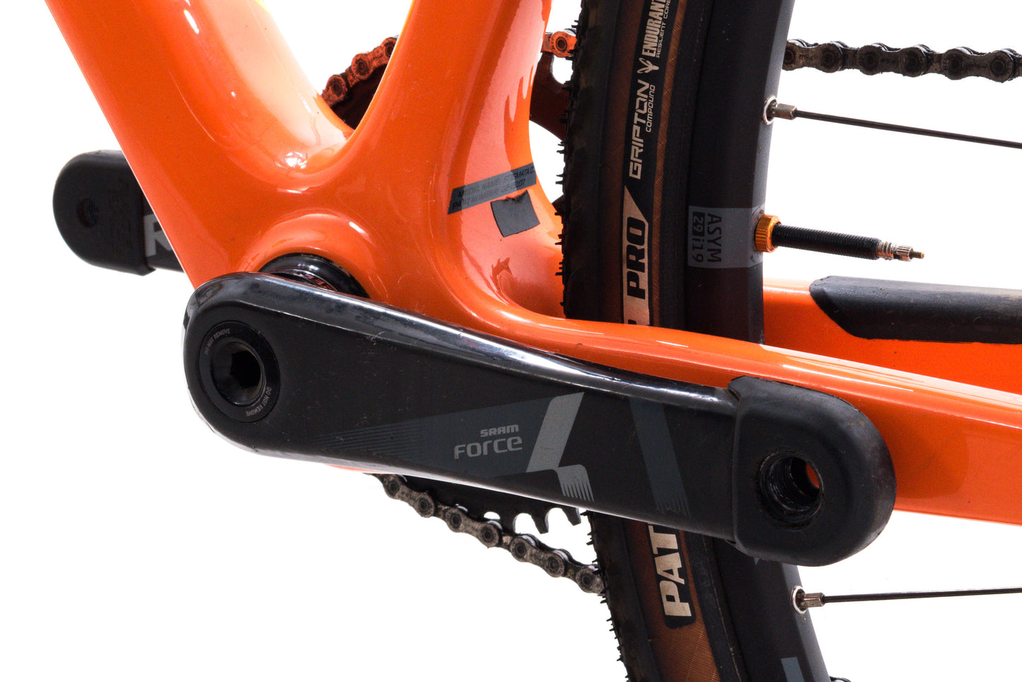 USED 2016 Santa Cruz Stigmata 54cm Carbon CX/Gravel Bike SRAM Force 1x11 Orange 700C