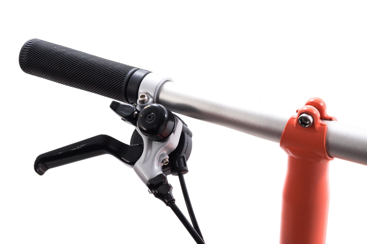 USED 2021 Brompton C Line 6 speed Folding Bicycle Orange