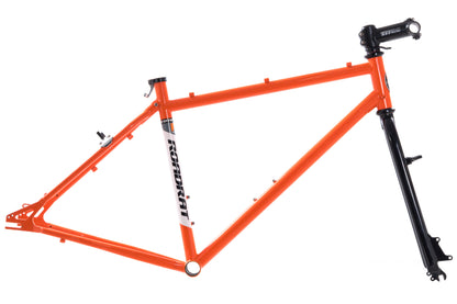 USED Cotic Roadrat Small Steel Single Speed Cyclocross / Gravel Bike Rim Brake/IS Disc Brake Orange UK