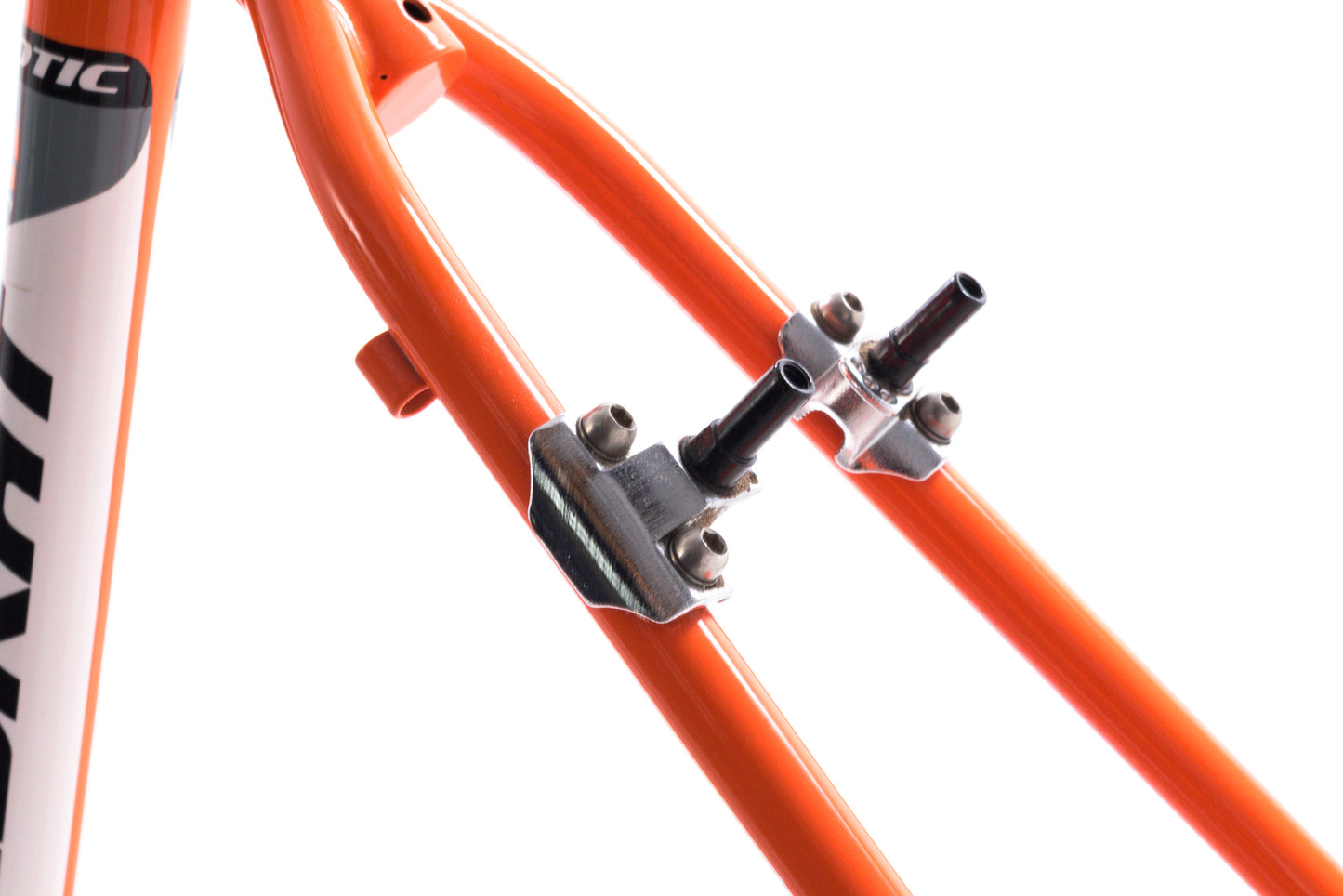 USED Cotic Roadrat Small Steel Single Speed Cyclocross / Gravel Bike Rim Brake/IS Disc Brake Orange UK