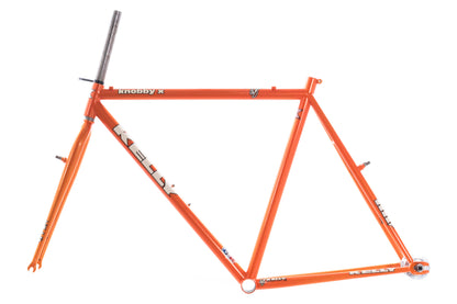 NEW (old stock) Kelly Knobby X 55cm Canti Single Speed Cyclocross Gravel Frame True Temper OX Platinum Steel Orange Made in USA