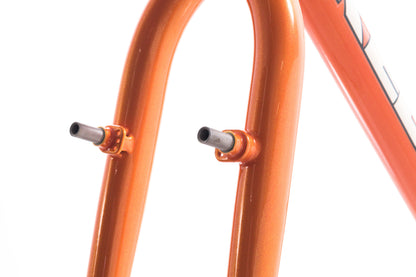 NEW (old stock) Kelly Knobby X 55cm Canti Single Speed Cyclocross Gravel Frame True Temper OX Platinum Steel Orange Made in USA