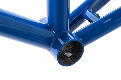 NEW (old stock) IRO Steel Single Speed 52cm Fixed Gear Cyclocross Frame Rim Canti/V-Brake Blue