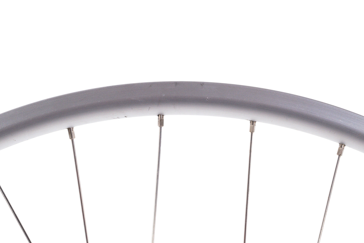 USED Velocity Deep-V Aero 700c Wheelset Origin 8 Fixed Gear Track Hubs Silver