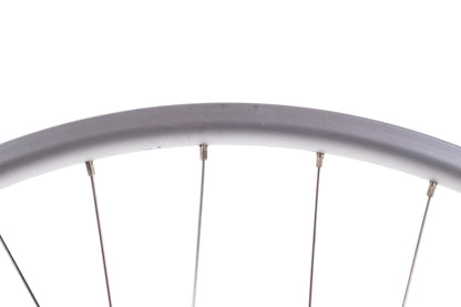 USED Velocity Deep-V Aero 700c Wheelset Origin 8 Fixed Gear Track Hubs Silver