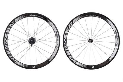 USED Reynolds Assault Carbon 700c Road Wheelset w/ Powertap Hub Rim Brake