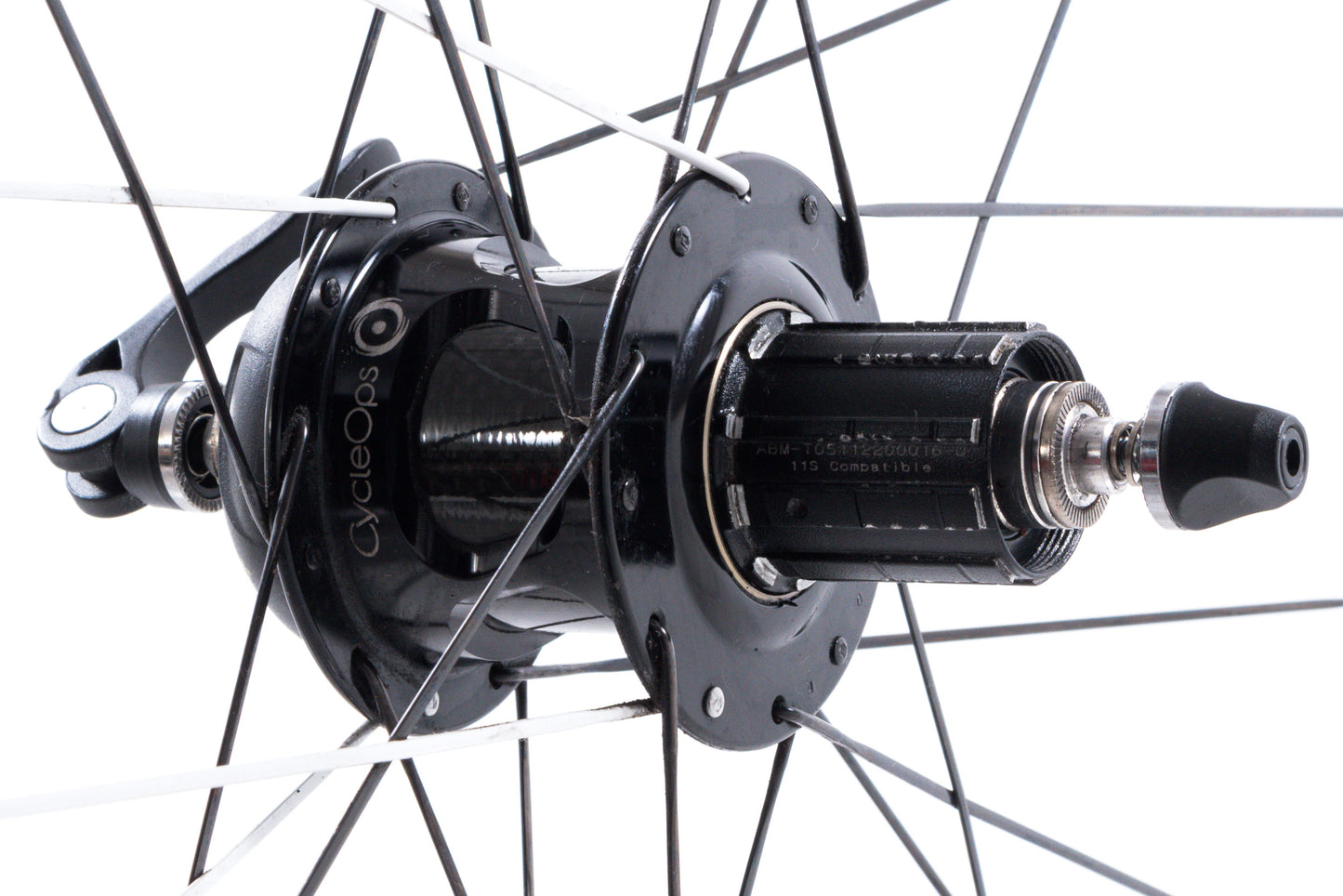 USED Reynolds Assault Carbon 700c Road Wheelset w/ Powertap Hub Rim Brake