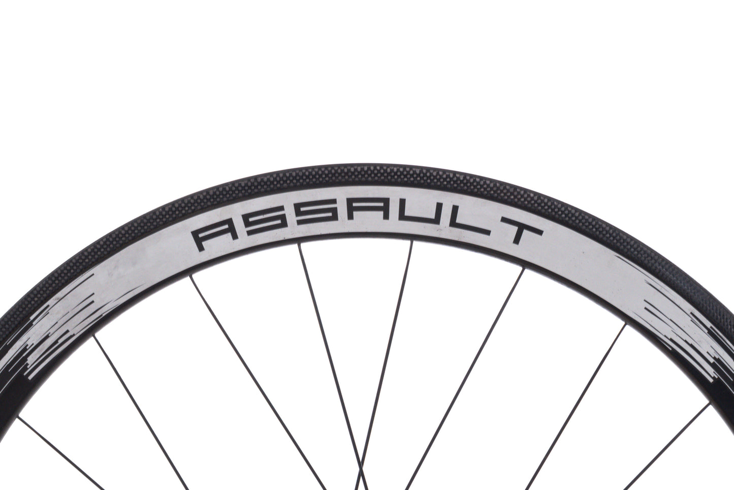 USED Reynolds Assault Carbon 700c Road Wheelset w/ Powertap Hub Rim Brake