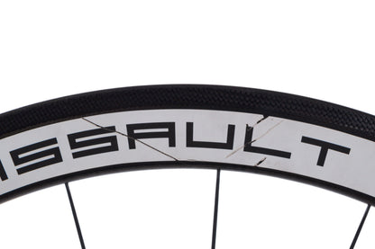 USED Reynolds Assault Carbon 700c Road Wheelset w/ Powertap Hub Rim Brake