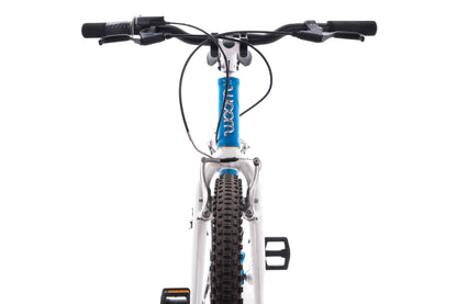 USED Woom 5 Original Kids Bike 24" 8 Speed Blue/White