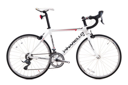 USED Pinarello Speedy 38cm T6 Alloy Junior Road Bike 24" Wheels Shimano Claris 2x8 Speed White