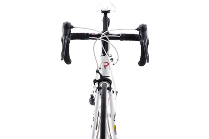 USED Pinarello Speedy 38cm T6 Alloy Junior Road Bike 24" Wheels Shimano Claris 2x8 Speed White