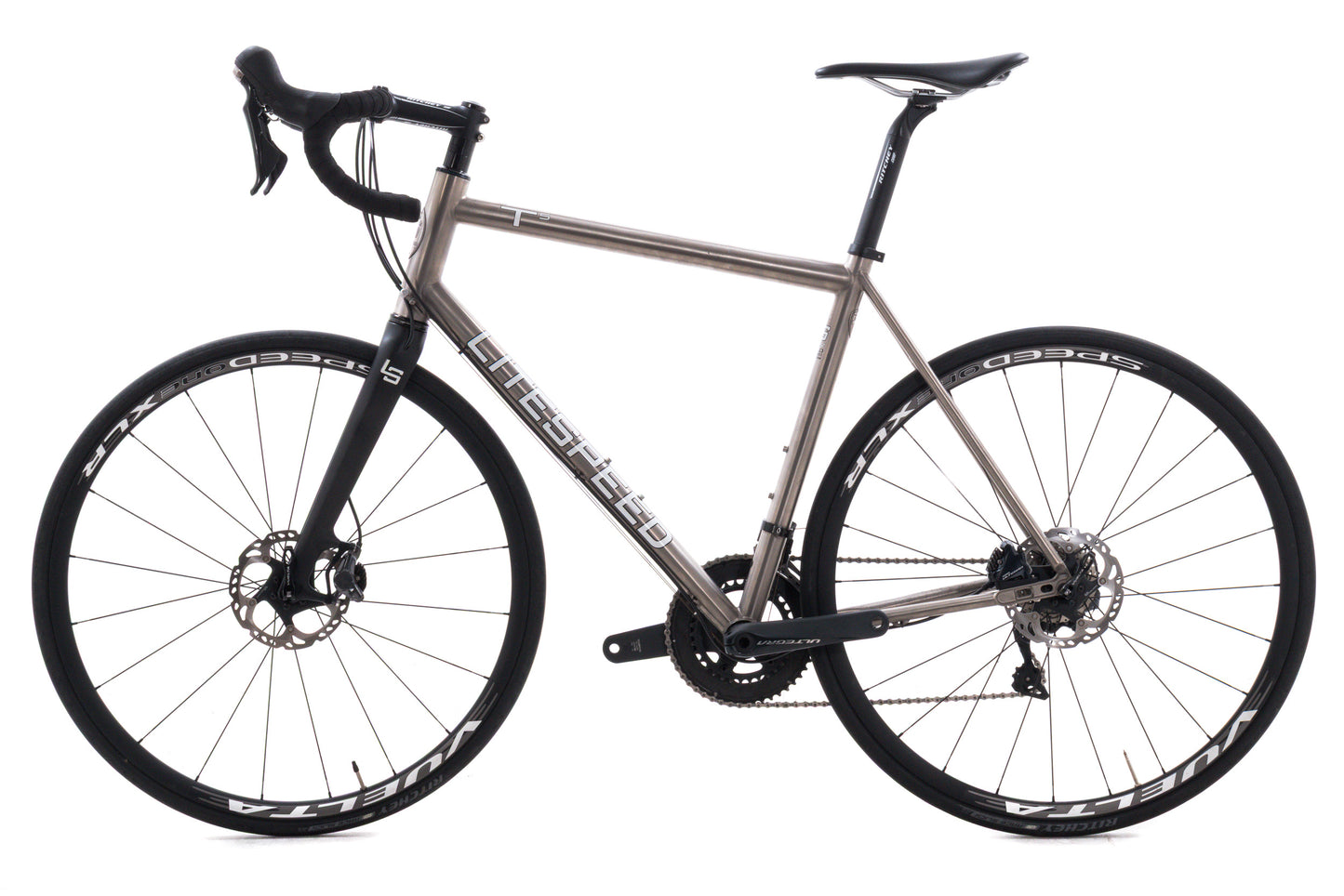 USED Litespeed T5 Titanium Large Road Bike Shimano Ultegra 2x11 Disc Brake
