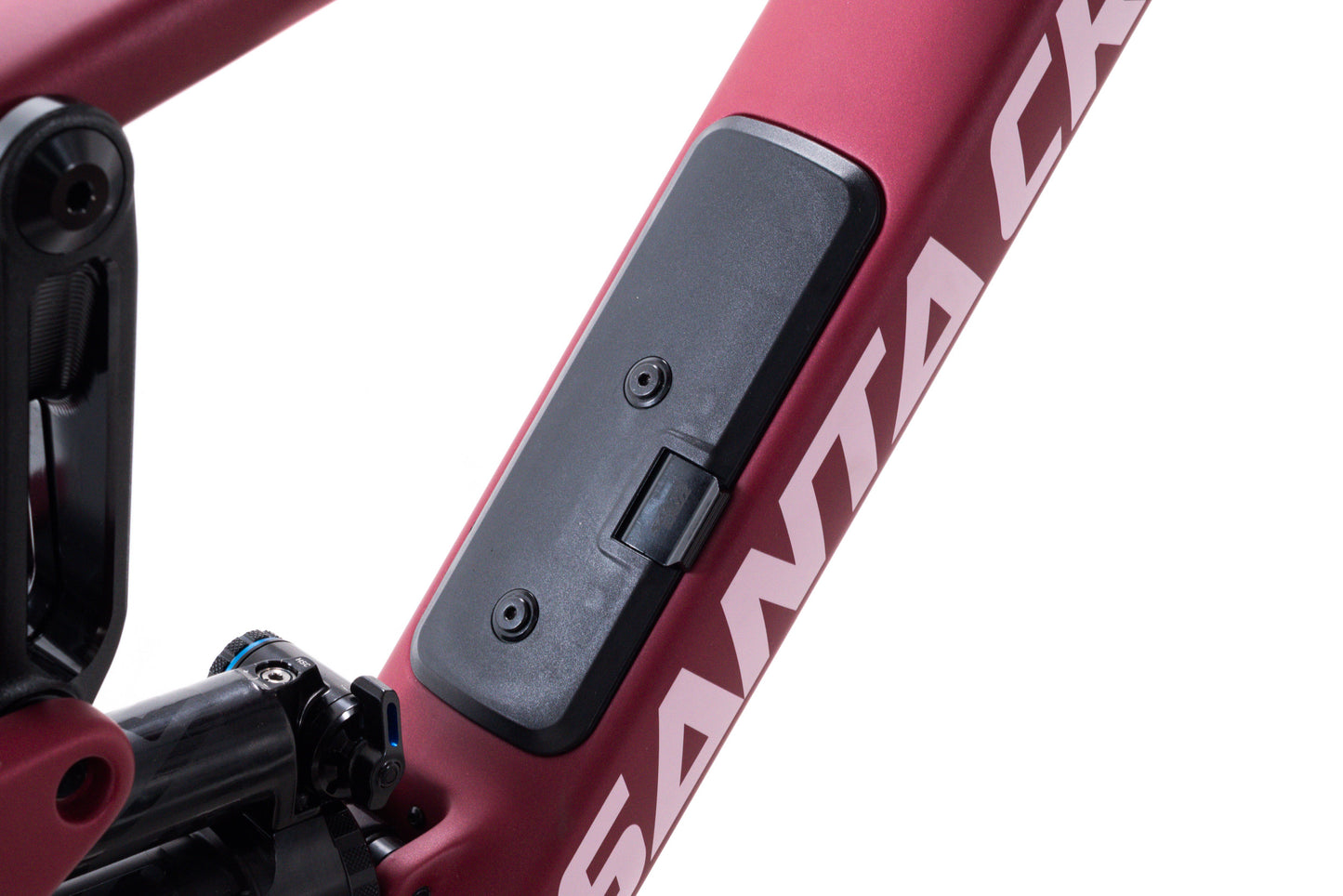 USED 2023 Santa Cruz Hightower CC Small Full Suspension Mountain Bike Frame Carbon Matte Cardinal Red