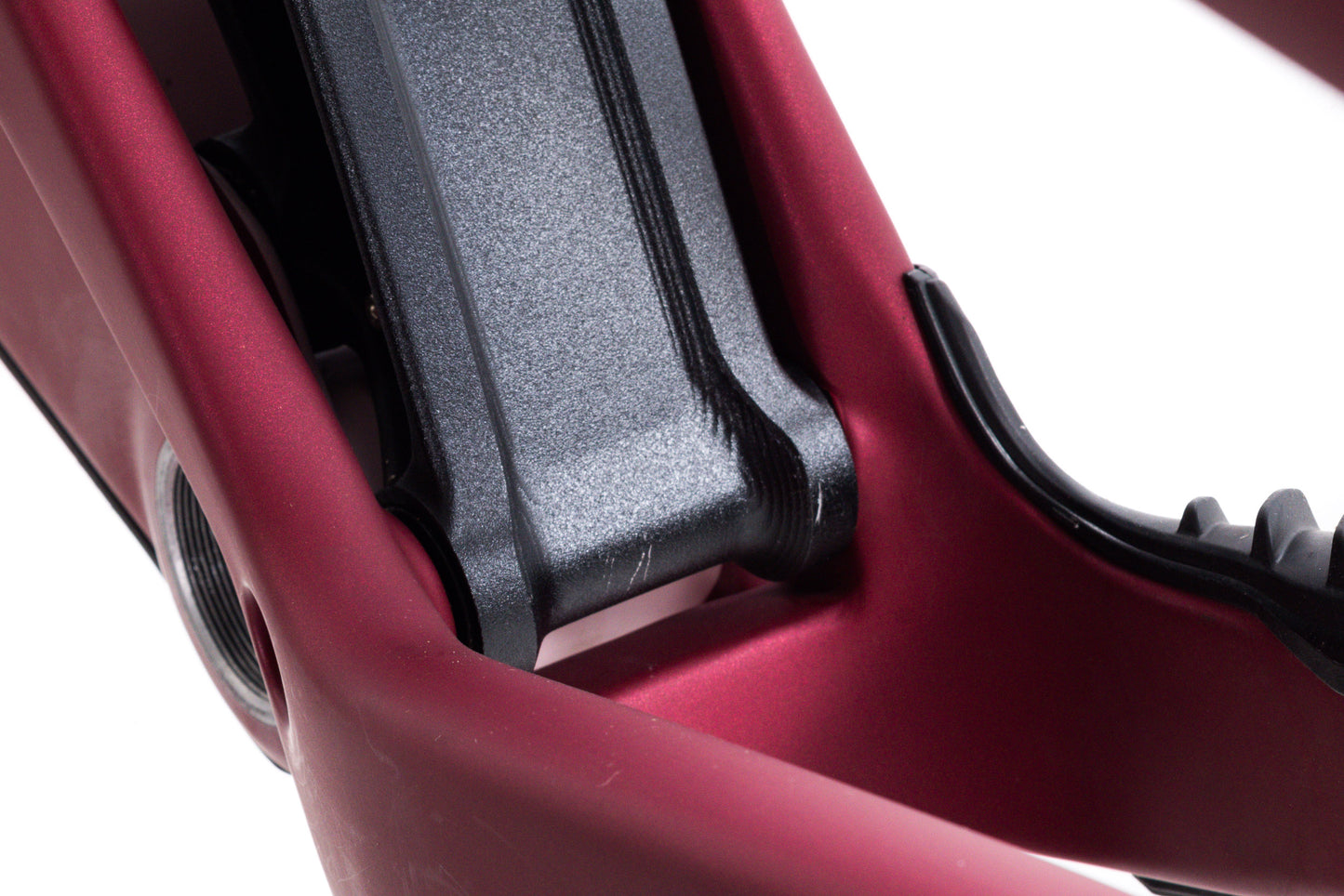 USED 2023 Santa Cruz Hightower CC Small Full Suspension Mountain Bike Frame Carbon Matte Cardinal Red