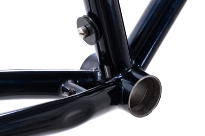 NEW Old Stock Salsa La Cruz 52cm Dark Blue Steel Cyclocross Gravel All-Road Frameset made in USA Ritchey Dropouts Chris King GripNut