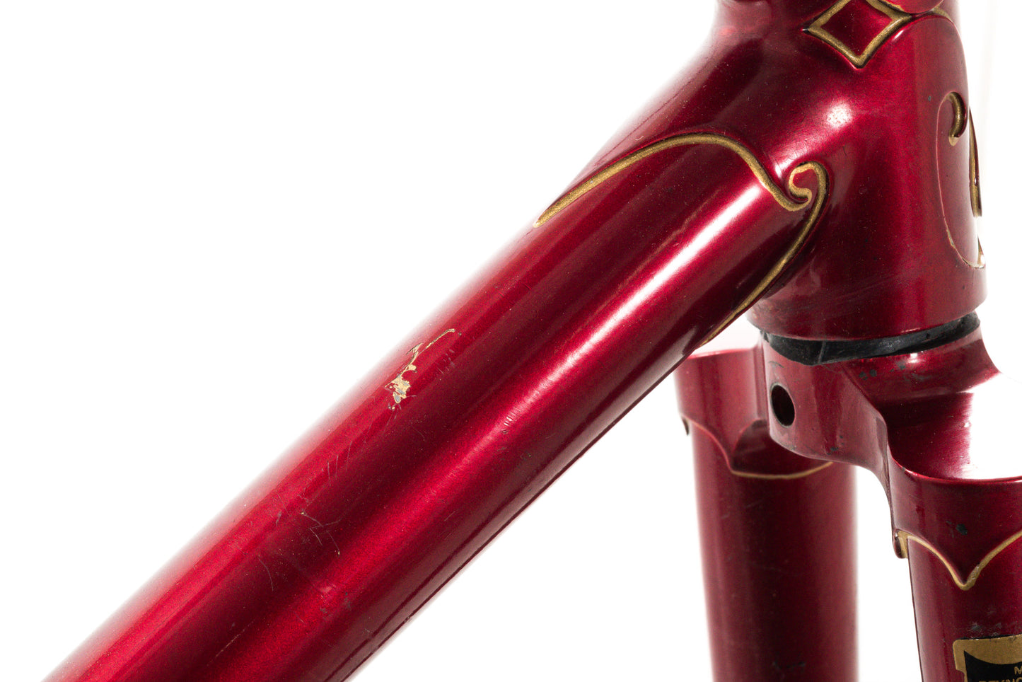 USED Vintage Mercian Derby 52cm Lugged Steel Road Frame/Fork Burgundy Reynolds 531