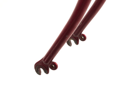 USED Vintage Mercian Derby 52cm Lugged Steel Road Frame/Fork Burgundy Reynolds 531