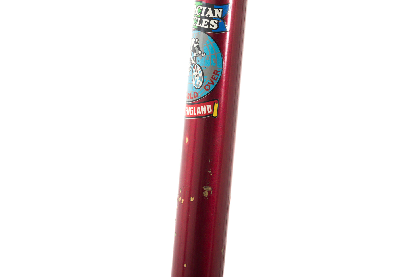 USED Vintage Mercian Derby 52cm Lugged Steel Road Frame/Fork Burgundy Reynolds 531