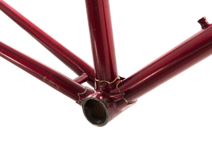 USED Vintage Mercian Derby 52cm Lugged Steel Road Frame/Fork Burgundy Reynolds 531
