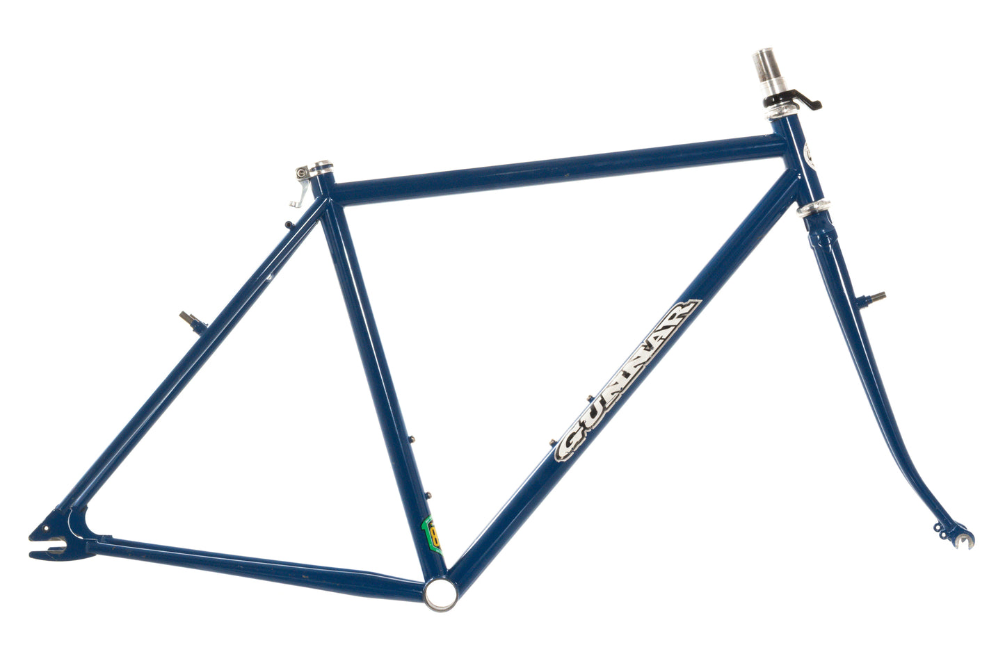 USED Gunnar Street Dog 52cm Steel Track/Single Speed Frame/Fork w/ Chris King Silver Threadless Headset