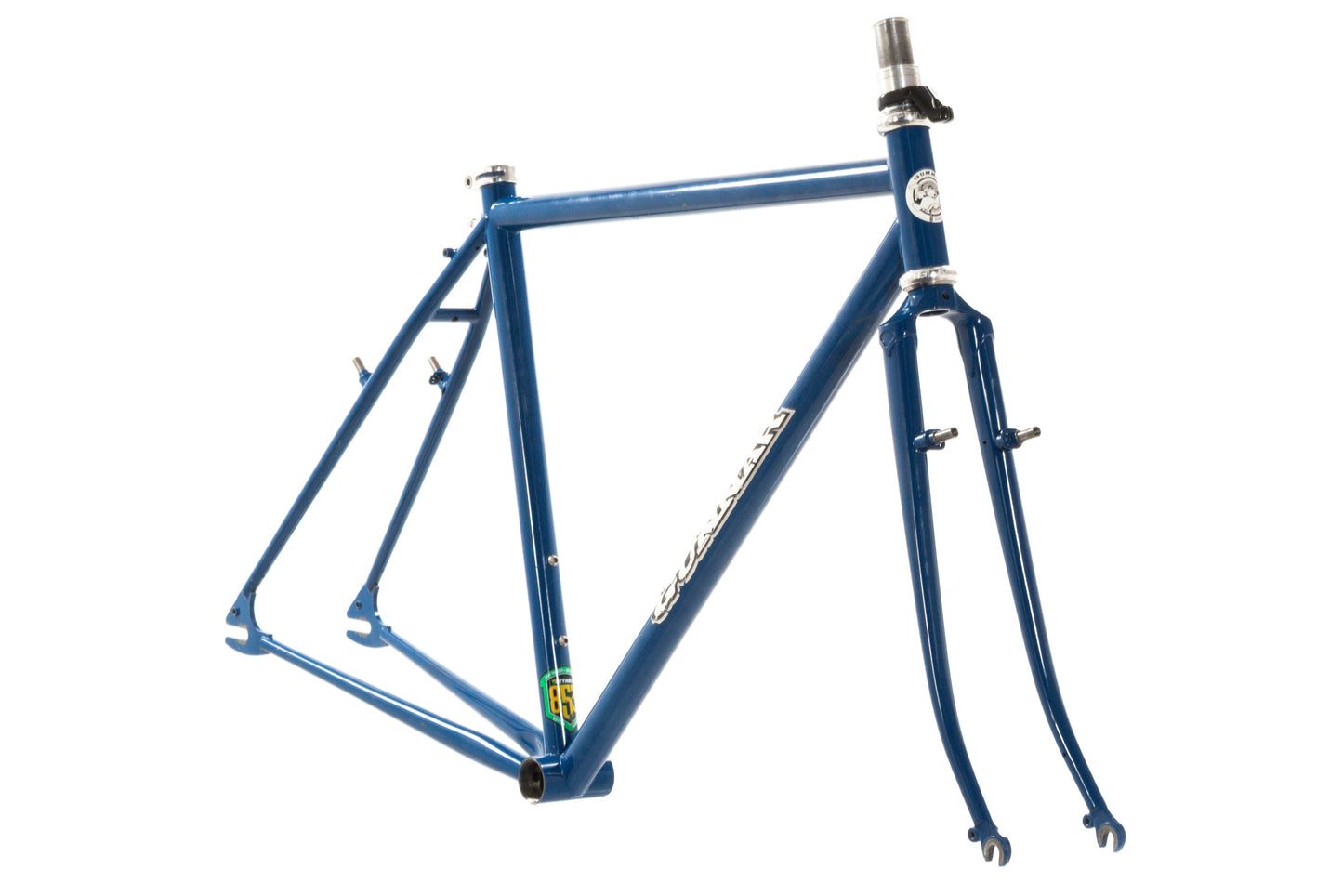 USED Gunnar Street Dog 52cm Steel Track/Single Speed Frame/Fork w/ Chris King Silver Threadless Headset