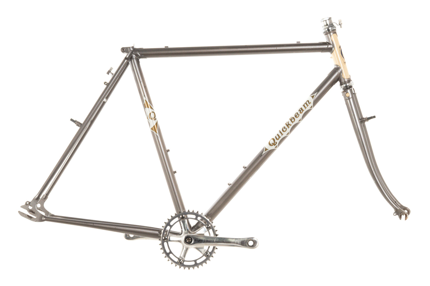 USED Used Rivendell Quickbeam 56cm Steel Single Speed Frameset w/ Sugino Crankset