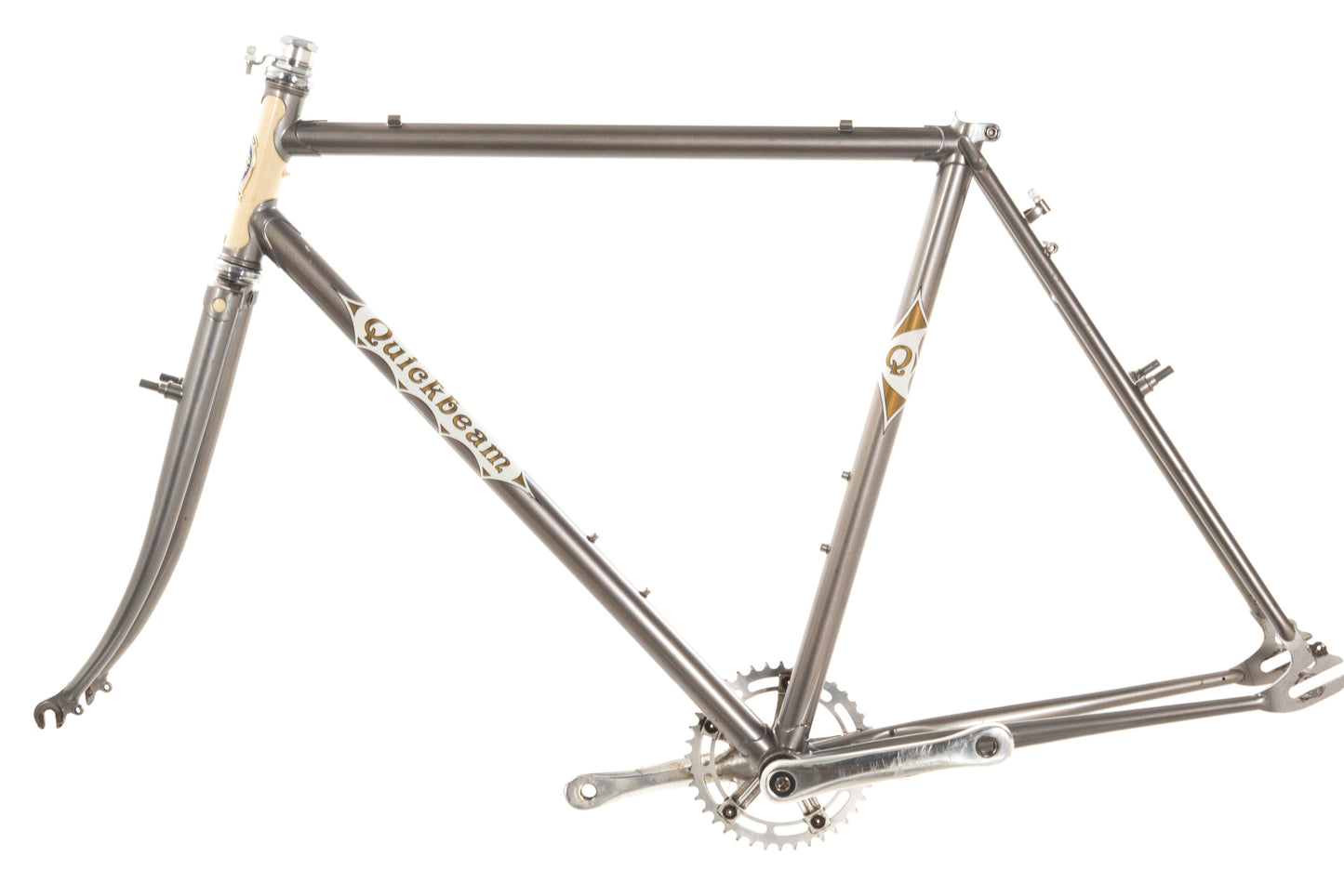 USED Used Rivendell Quickbeam 56cm Steel Single Speed Frameset w/ Sugino Crankset