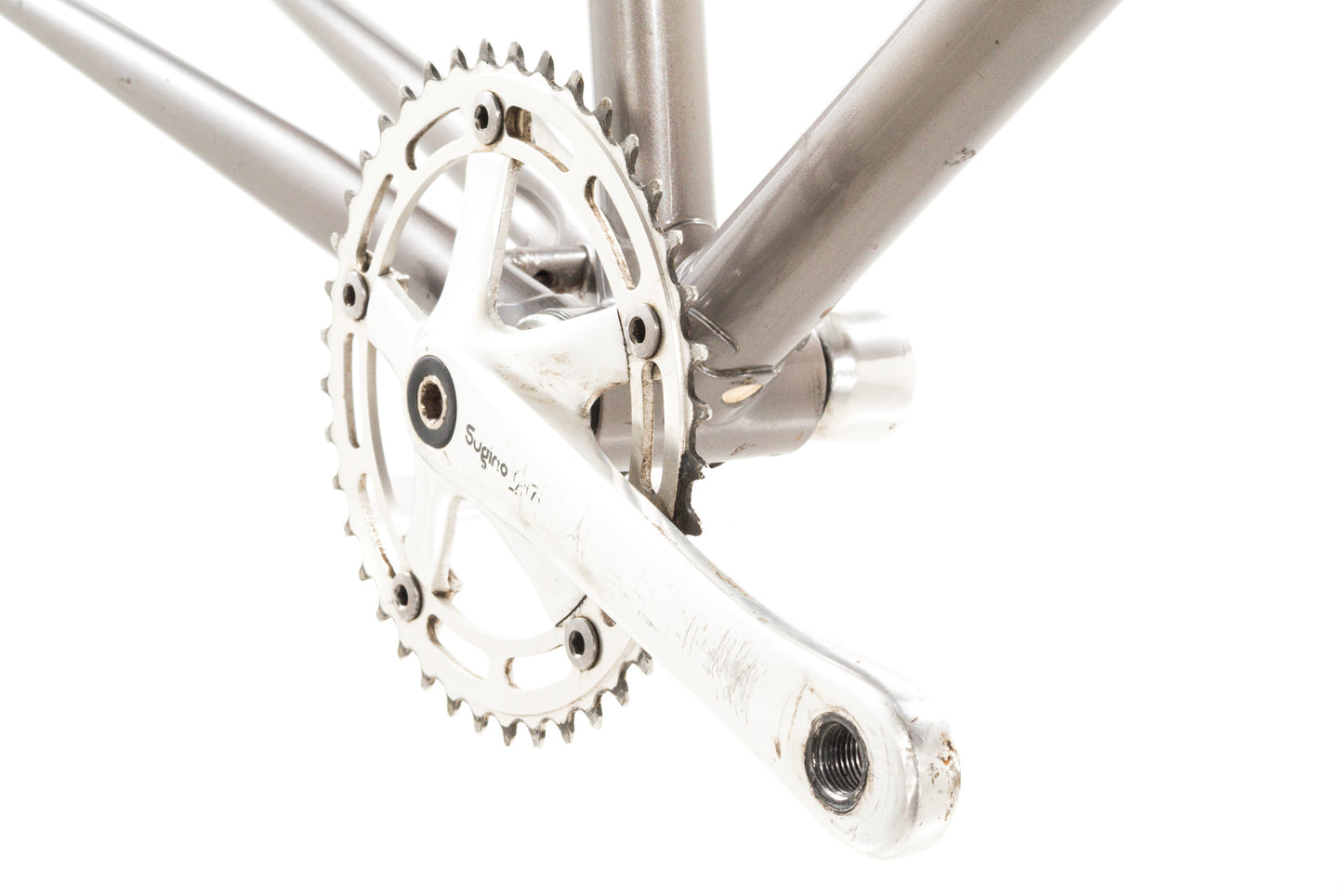 USED Used Rivendell Quickbeam 56cm Steel Single Speed Frameset w/ Sugino Crankset