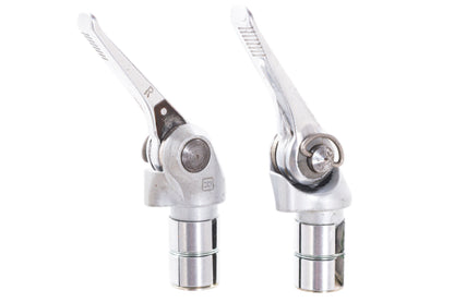 USED Rivendell / Dia-Compe Silver 1 Friction Bar End Shifter Set